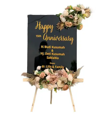 Papan Bunga Akrilik Pasaribu Tobing