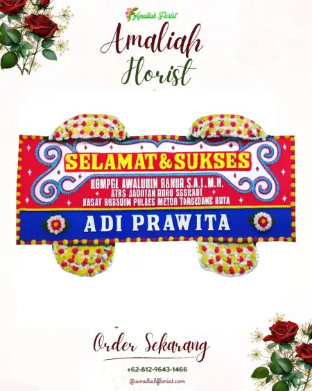 Papan Bunga Ucapan Selamat Pasaribu Tobing
