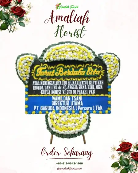 Papan Bunga Duka Pasaribu Tobing